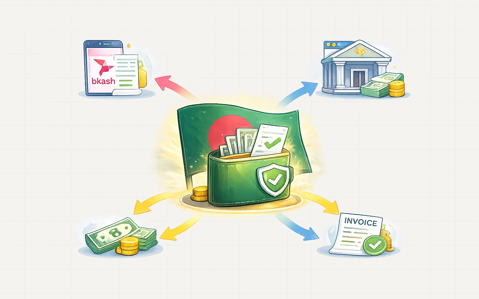 Payment Options for Clients in Bangladesh