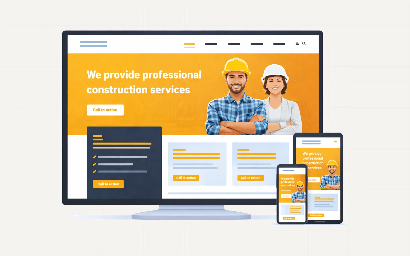 Custom WordPress Website for a Home Renovation Construction Company