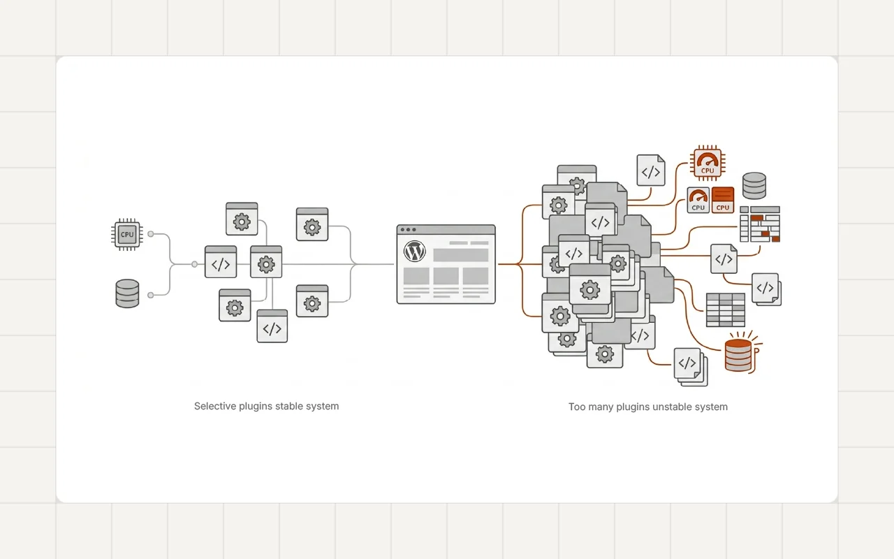How Plugin Selection Impacts WordPress Performance and Stability