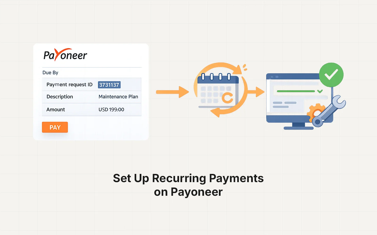How to Set Up Recurring Payments on Payoneer